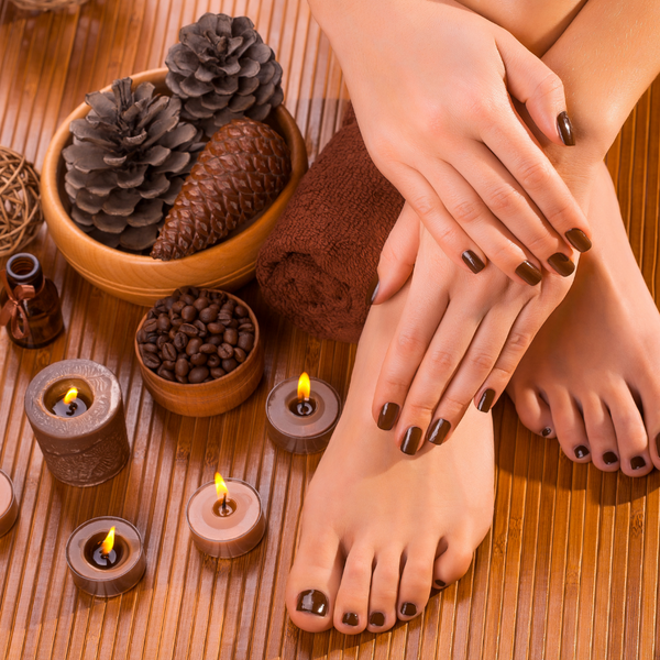Winter Manicure and Pedicure with Paraffin treatment
