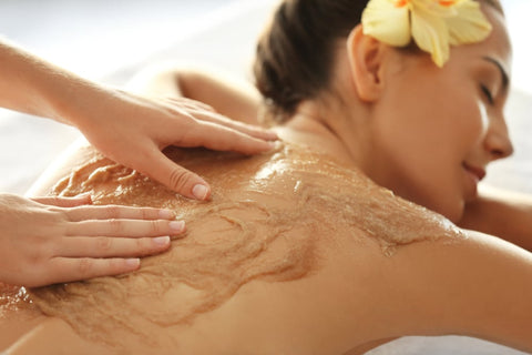 Your Choice of Body Scrub with Shower + 30 minute Express Facial